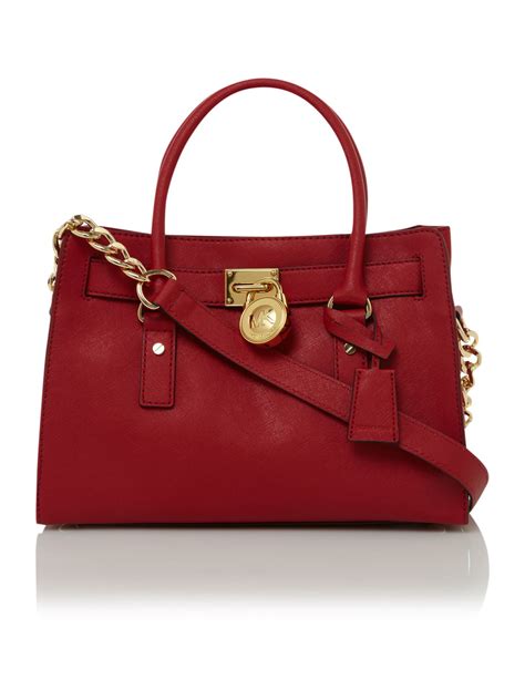 michael kors red tote handbag|michael kors red crossbody bag.